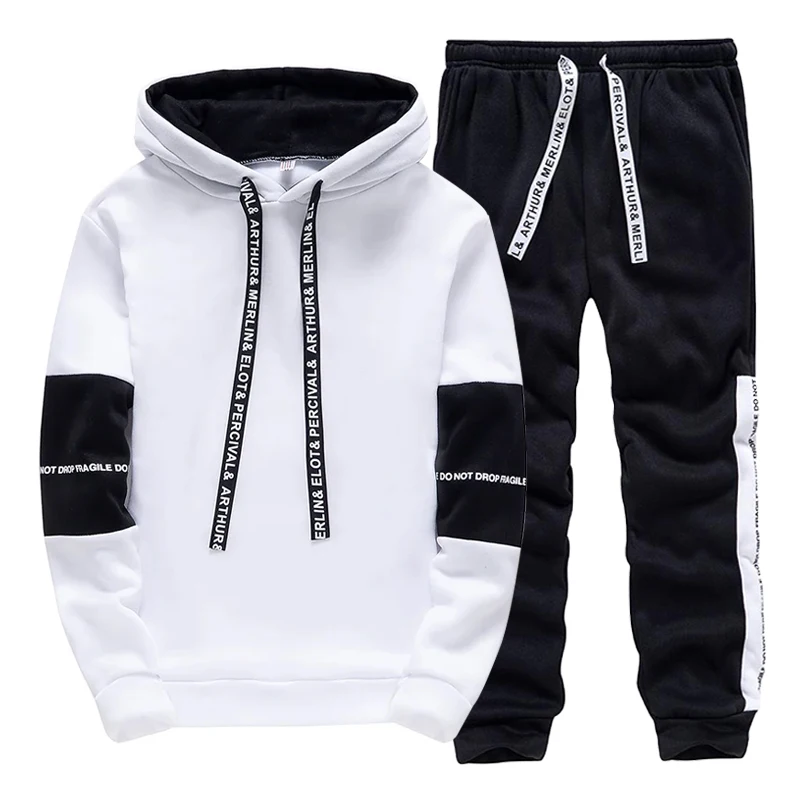 Street Fashion Hoodie - بدلة رياضية للرجال، سترة كاجوال بقلنسوة