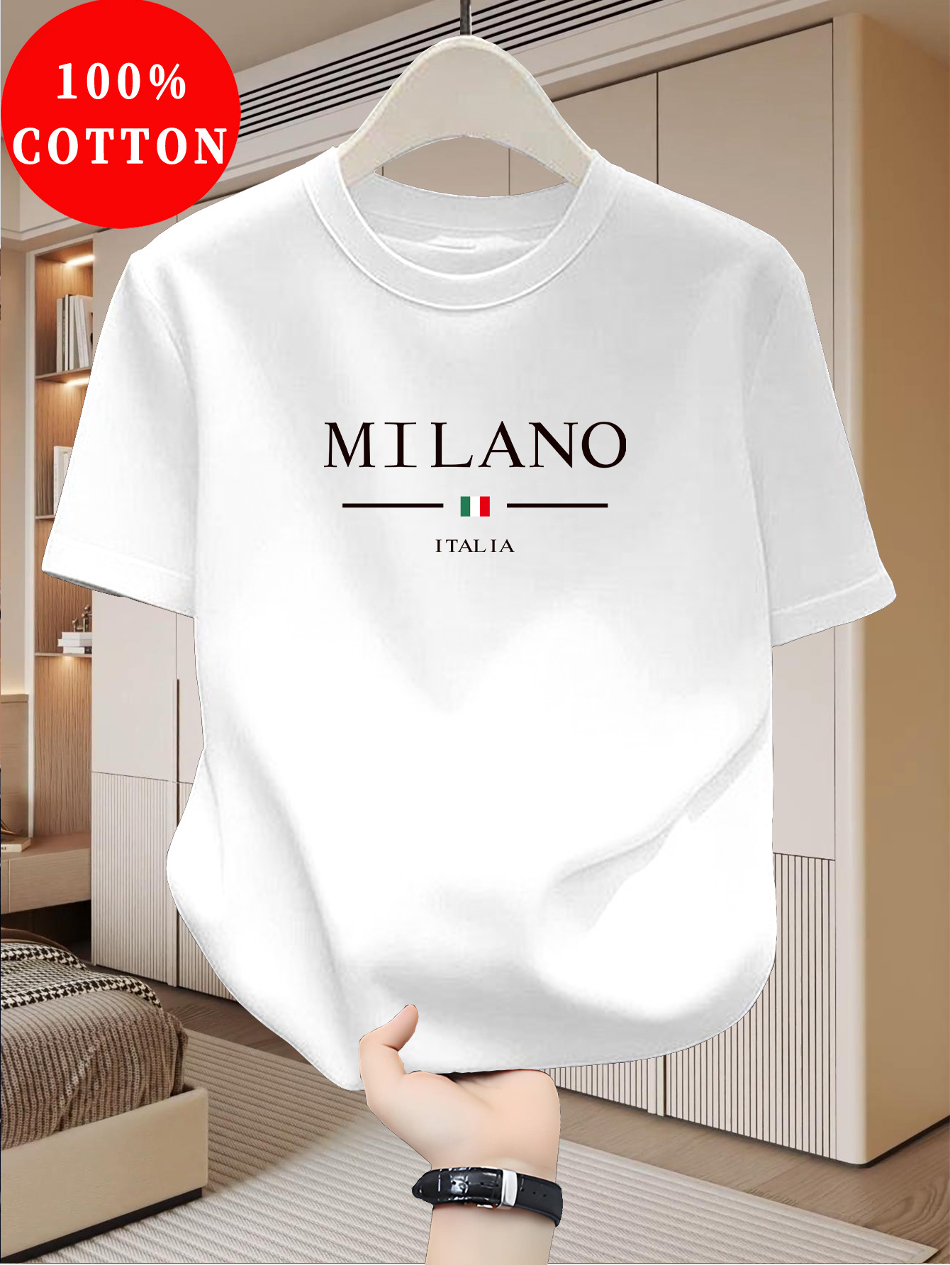 Street Fashion In Milan - قمصان صيفية للرجال والنساء بتصميم ميلان