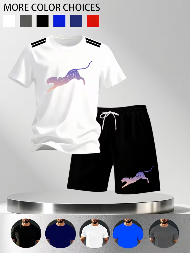 Street Summer Fashion - ملابس رياضية صيفية عصرية للرجال من