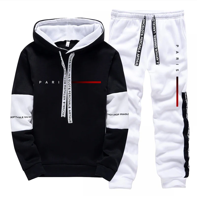 طقم هودي رجالي بتصميم باريسي ع - مراجعة Street Fashion Hoodie وسعره