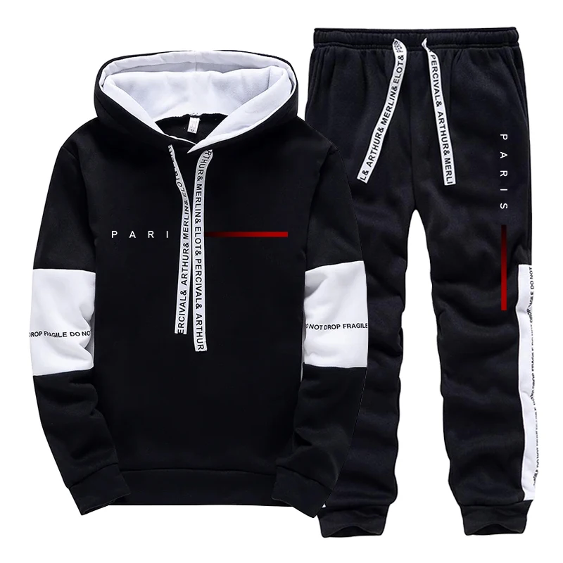 طقم هودي رجالي بتصميم باريسي ع - مراجعة Street Fashion Hoodie وسعره