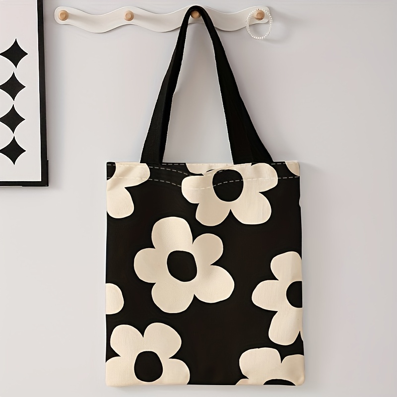 حقيبة حمل مطبوعة بزهور صفراء،  - مراجعة Tote Bag Canvas Print وسعره