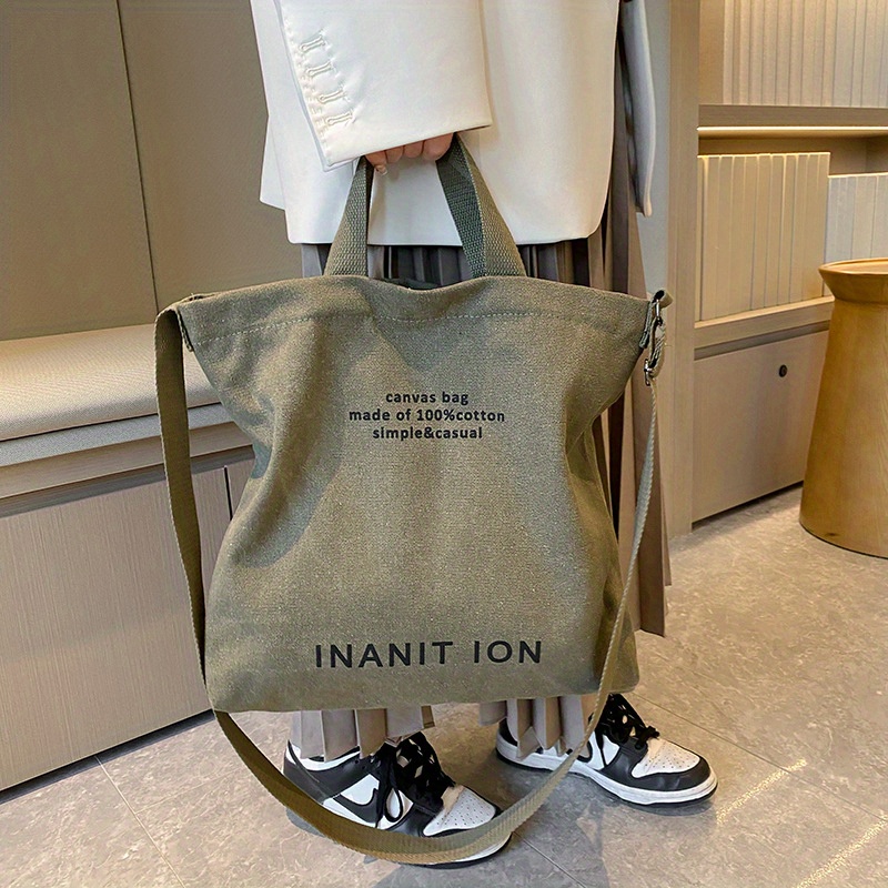 حقيبة حمل قماشية يابانية عصرية - مراجعة Tote Bag Canvas Print وسعره
