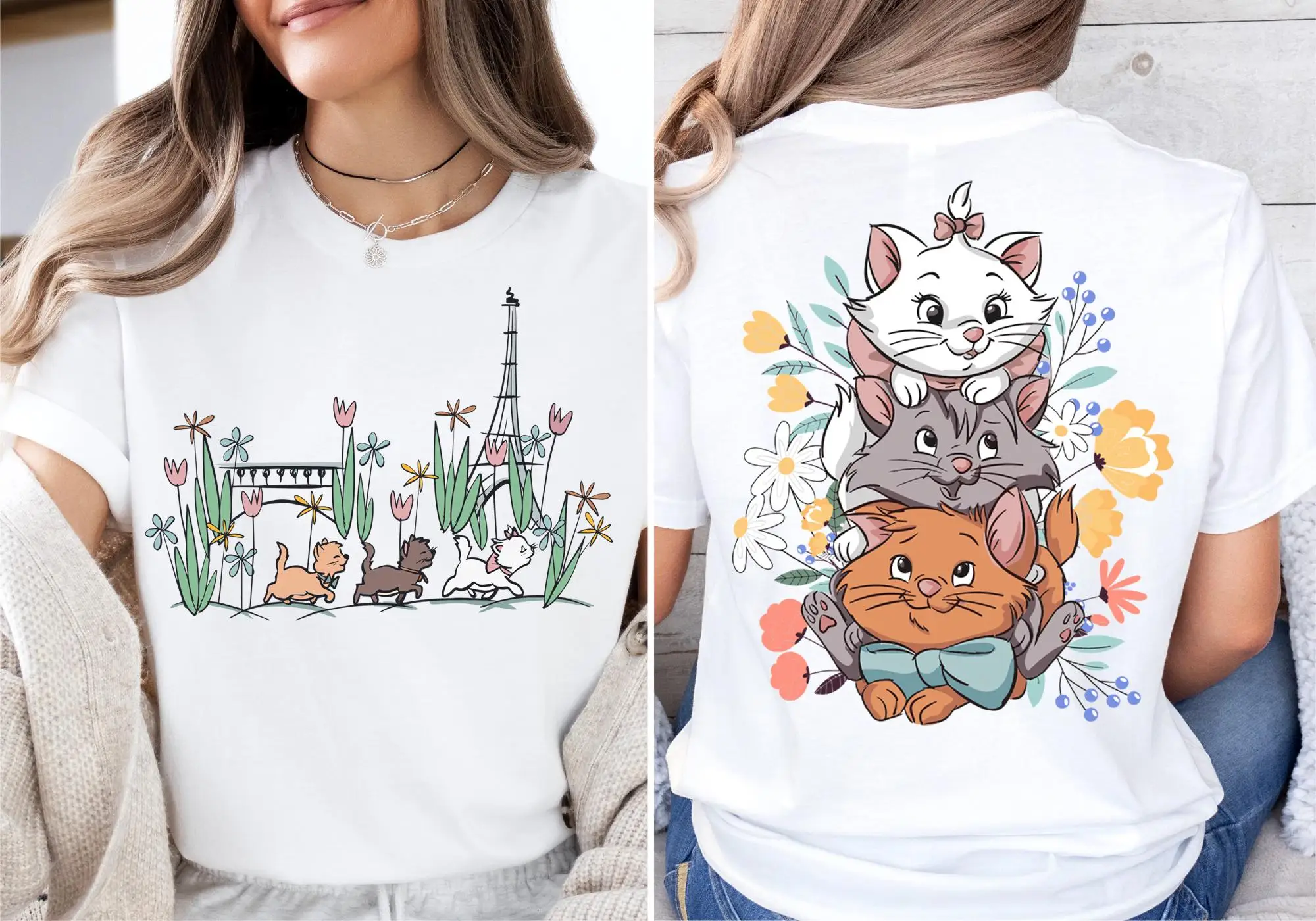 تي شيرت نسائي صيفي جديد برسوما - مراجعة Fashion Street Cat وسعره