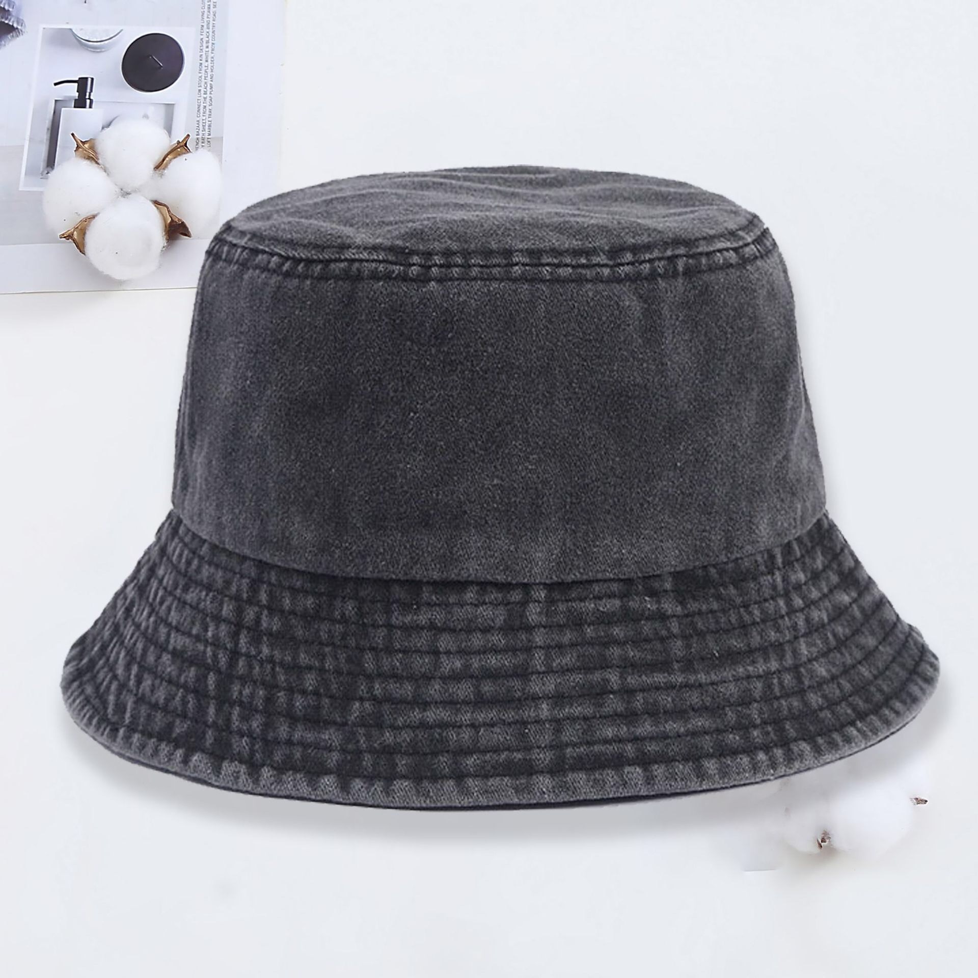 قبعة دنيم بتصميم مخصص وشعار خا - مراجعة Baseball Cap Fitted وسعره