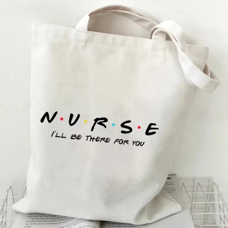 حقيبة قماشية للممرضات، حقيبة ت - مراجعة Tote Bag Canvas Print وسعره