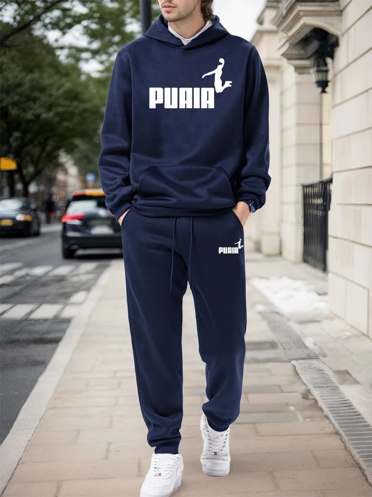 طقم رجالي/هودي/بنطلون خريف وشت - مراجعة Street Fashion Hoodie وسعره