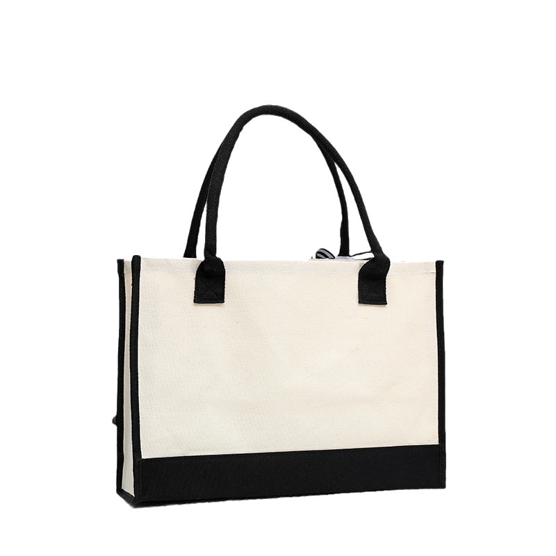 حقيبة يد جلدية مطبوعة بأحرف، ح - مراجعة Tote Bag Canvas Print وسعره