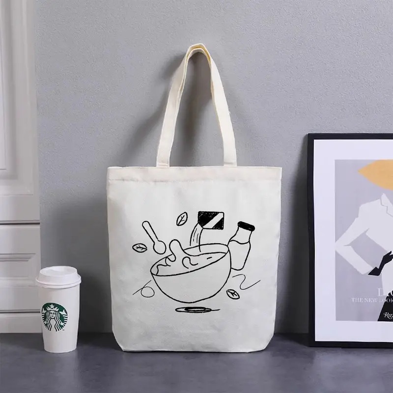 حقيبة حمل قماشية بتصميم فن الخ - مراجعة Tote Bag Canvas Print وسعره