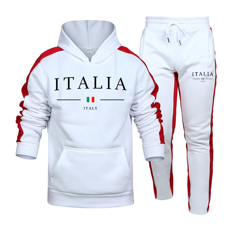 بدلة رياضية رجالية من قطعتين،  - مراجعة Street Fashion Hoodie وسعره