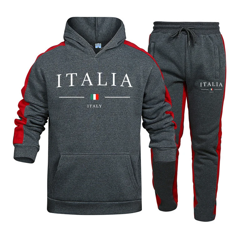 بدلة رياضية رجالية من قطعتين،  - مراجعة Street Fashion Hoodie وسعره