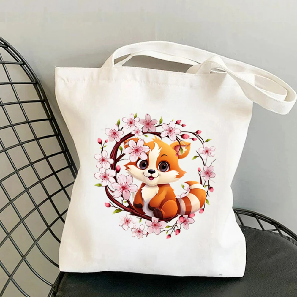 حقيبة قماشية مطبوعة بزهور الكر - مراجعة Tote Bag Canvas Print وسعره