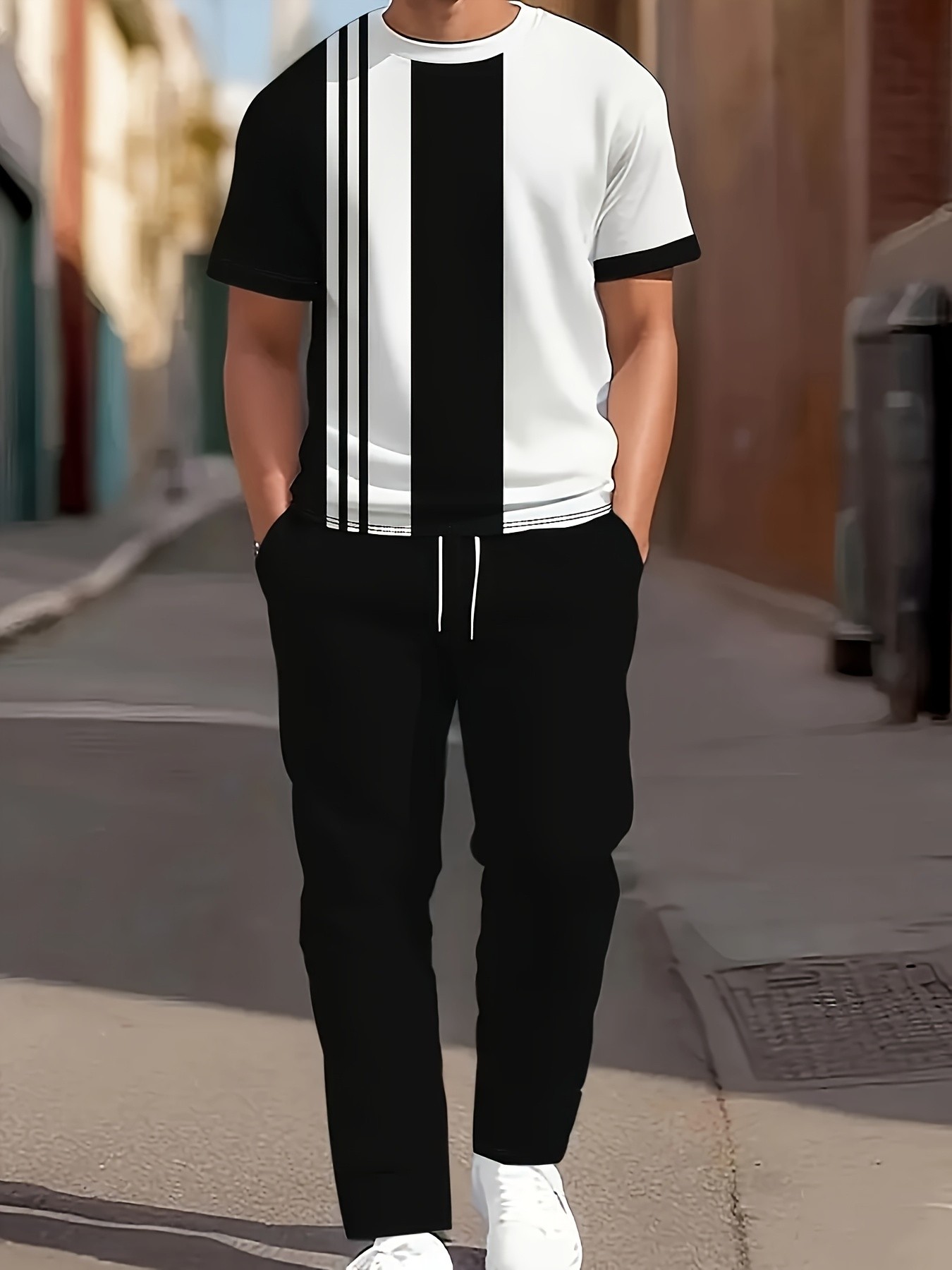 طقم رجالي صيفي جديد 2026 بأكما - مراجعة Street Summer Fashion وسعره