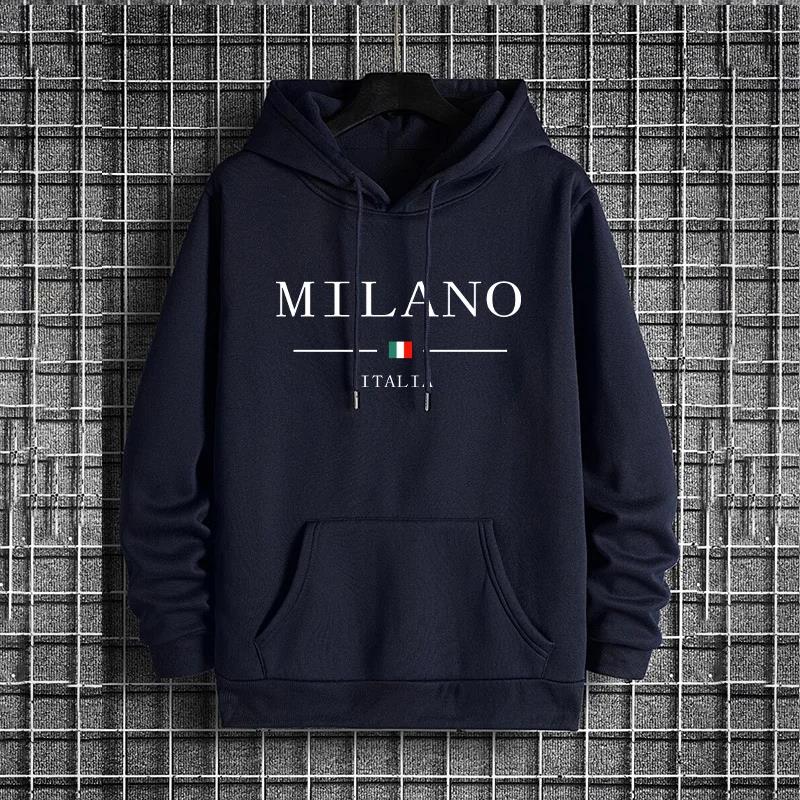 هوديز رجالي من ميلانو الإيطالي - مراجعة Street Fashion In Milan وسعره