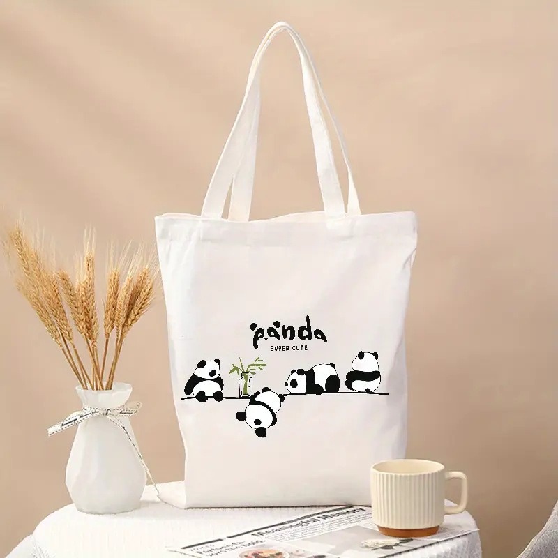 حقيبة قماشية مطبوعة برسومات ال - مراجعة Tote Bag Canvas Print وسعره